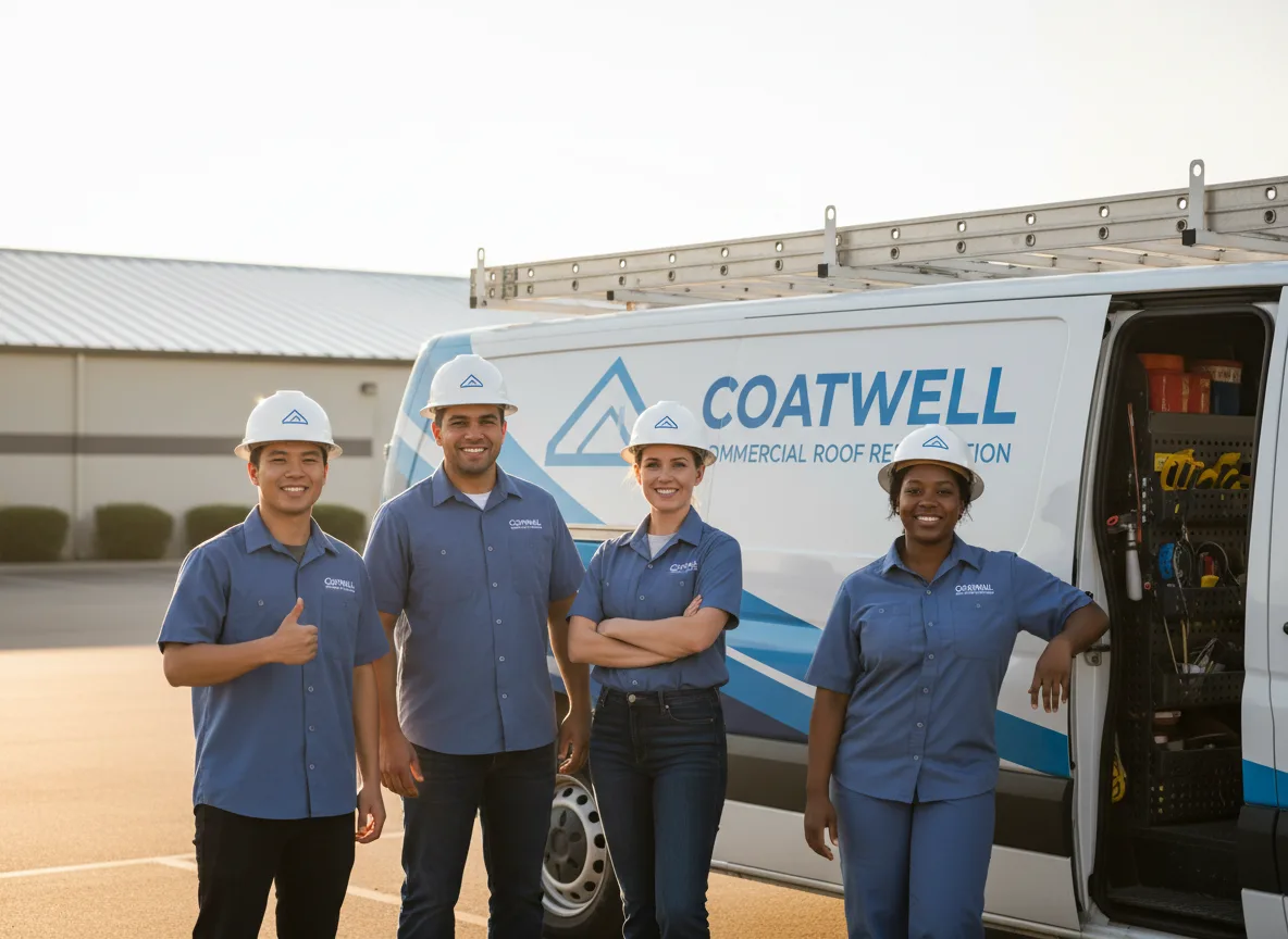 Commercial roof coating company in Jim Falls, WI